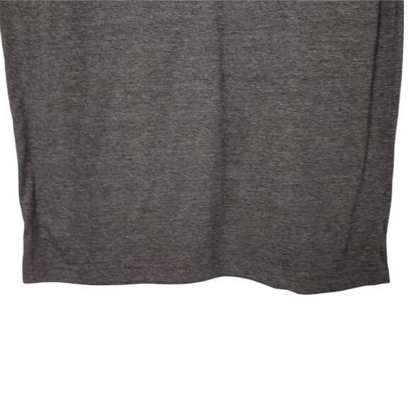 CANVAS Womens M Gray White Graphic Tee T-Shirt Top "Support Wildlife Raise Boys" - Picture 4 of 7